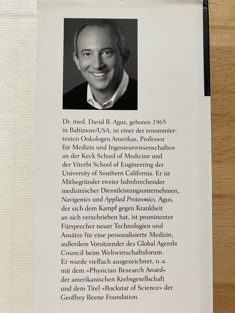 Libri: Leben ohne Krankheit - David B. Agus – Usato da Schwarzenburg venduto da Michellu 5
