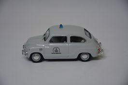 Seat 600 2a Police 1968 , Solido , 1:43