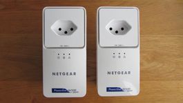 2x Netgear Powerline AV500 Gigabit Adapter