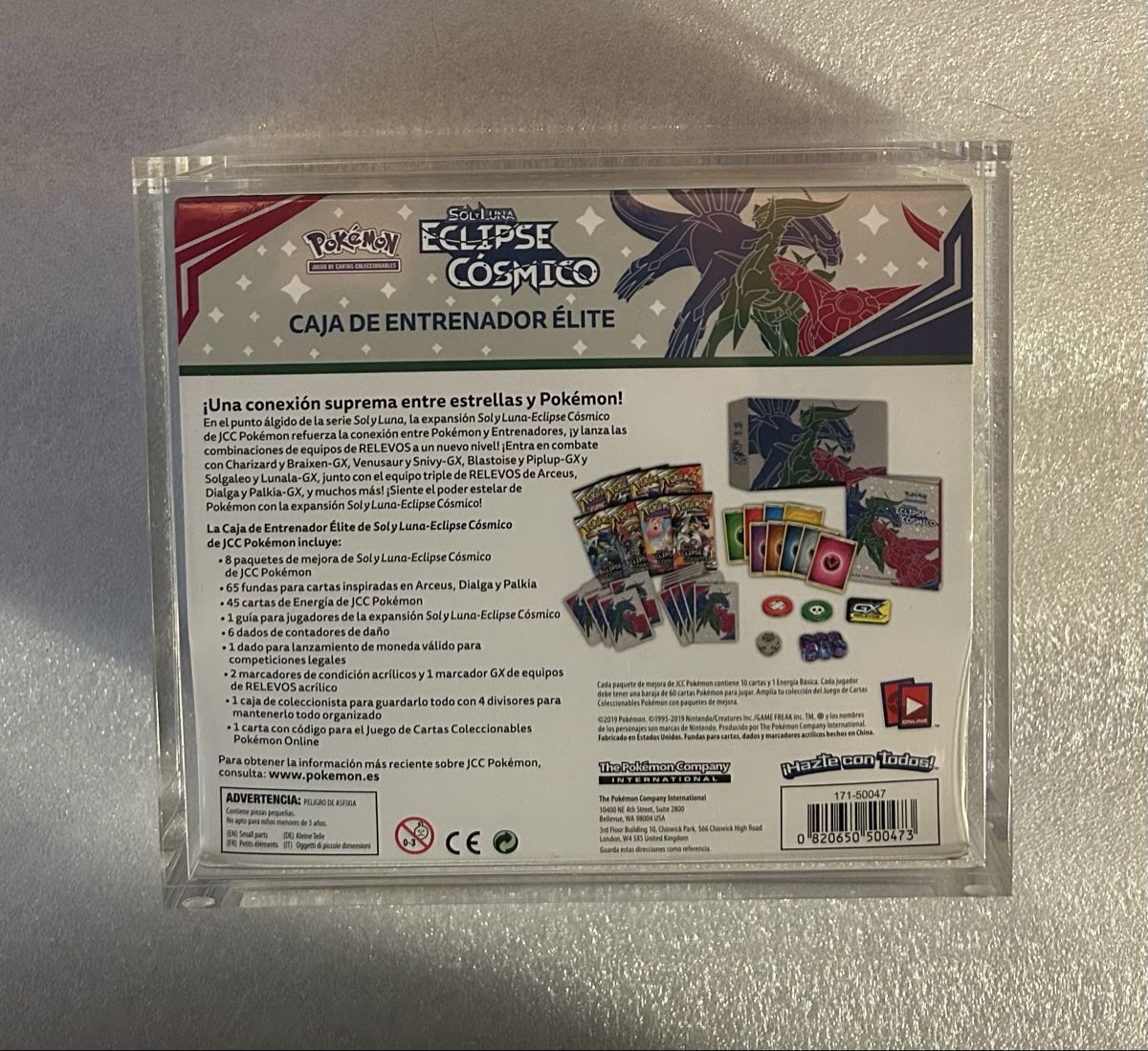 Pokémon Carte collezionabili: Pokémon - Cosmic Eclipse ETB - sealed / spanisch – Nuovo e nell'imballaggio originale da Diepoldsau venduto da Swiss.CLT 2