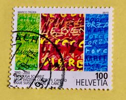 Nr.1343 Sondermarken 100 Jahre Krebsliga Schweiz  GESTEMPELT