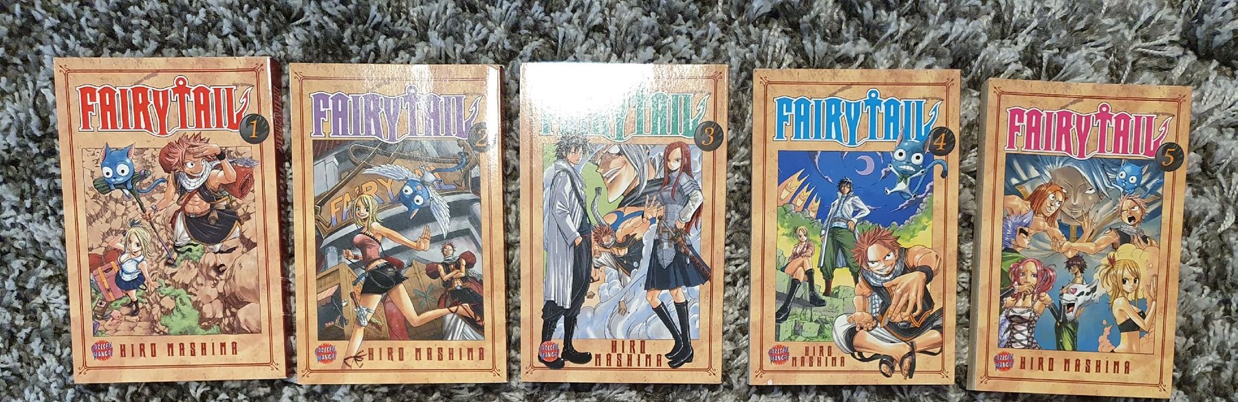 Fumetti: Fairy Tail Manga - Band 1 bis 5 – Nuovo (secondo la descrizione) da Lützelflüh-Goldbach venduto da NanaMegu92