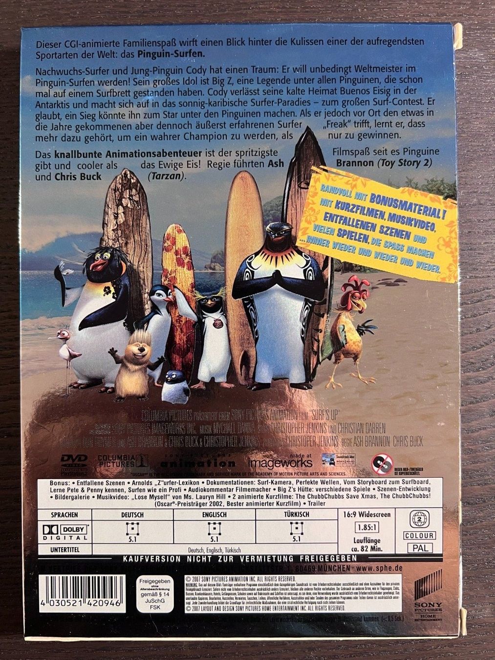 Tutti i DVDs: König der Wellen – Usato da Zürich venduto da FilmFreunde 1