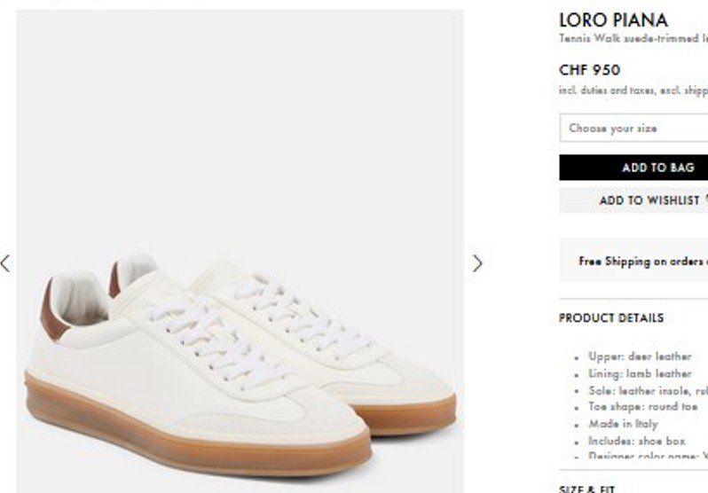 Loro Piana Scarpe da donna: Loro Piana Sneakers 38,5 – Usato da Collonges venduto da arashee 5