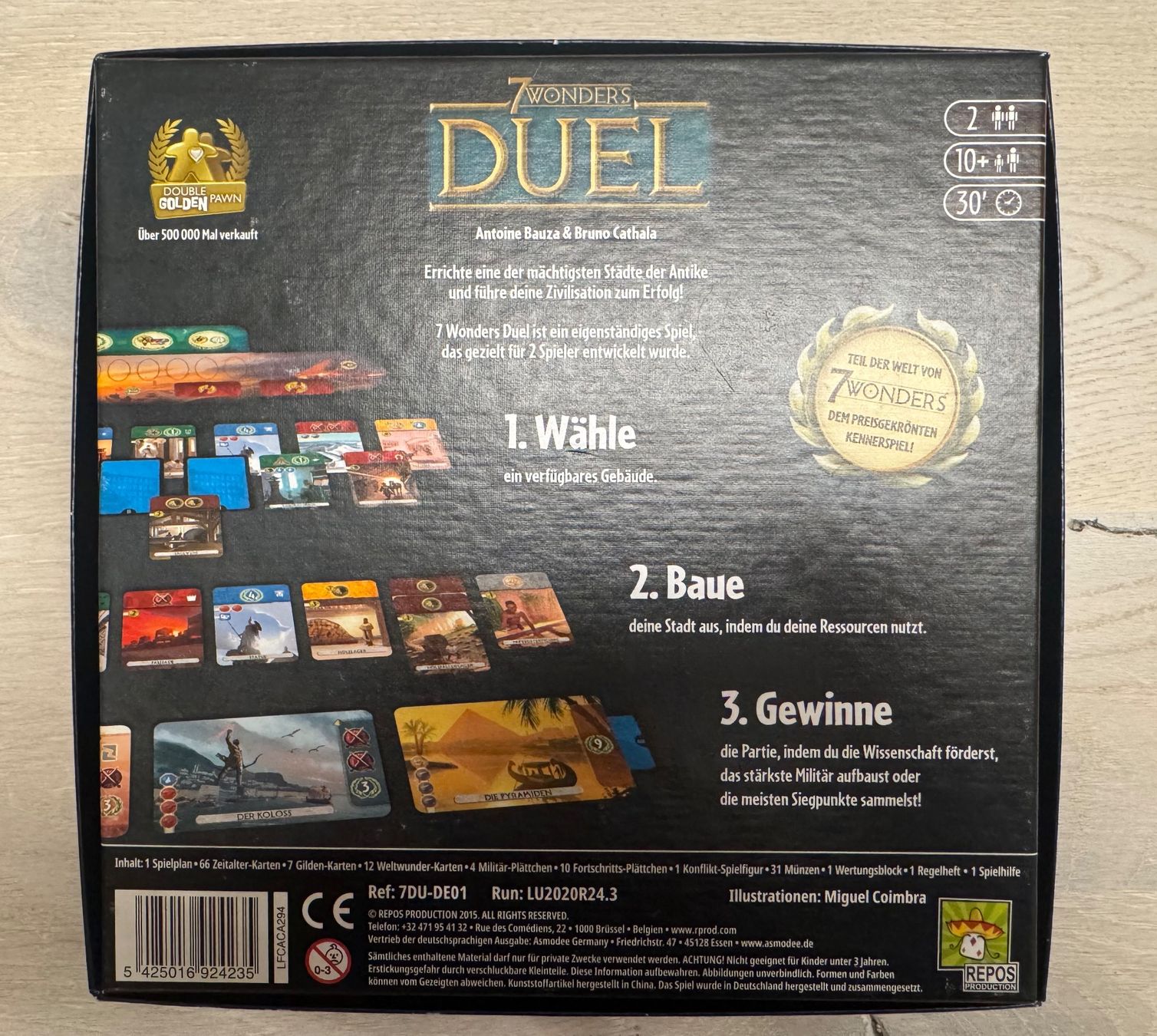 Jeux: 7 Wonders Duel – D'occasion à Lenzburg par Oganesson 1
