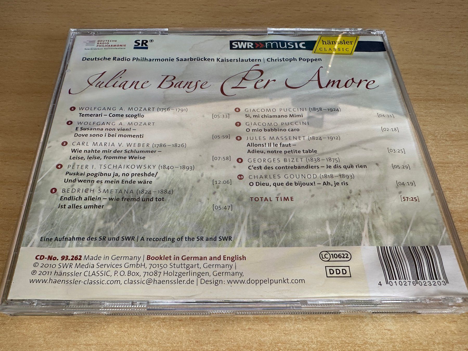 CD: P4 Juliane Banse - Per Amore – Usato da Rikon im Tösstal venduto da Alpenmutz 1