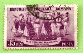 Briefmarke aus Rumänien gestempelt  Siehe Original Fotos 