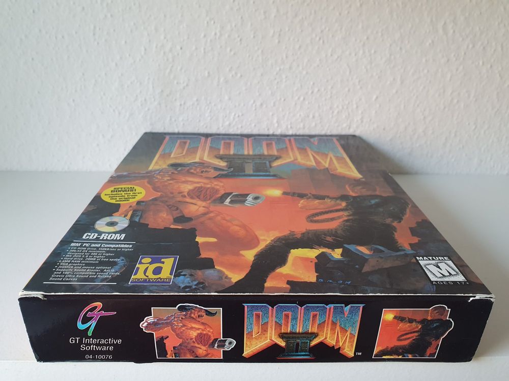 PC Game Doom II (1994) US Big Box mit Survival Guide (Gebraucht) in ...