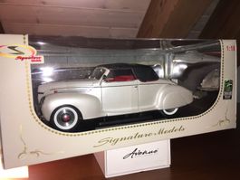 39’ Lincoln Zephyr Convertible 1/18 no ERTL no Greenlight