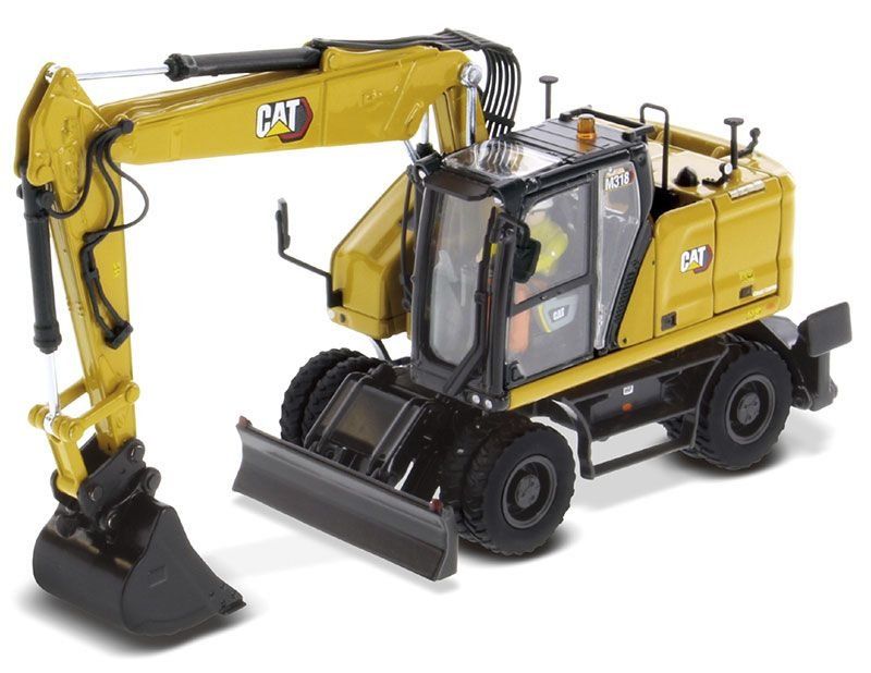 Caterpillar Kit di modellismo & Modellini statici: 1:50 CAT M318, Radbagger – Nuovo e nell'imballaggio originale da Affoltern am Albis venduto da Modellshop-8910