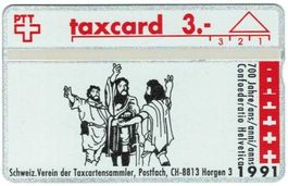 Taxcard 104F_04341 SVT Vereinskarte Rütlischwur ungebraucht