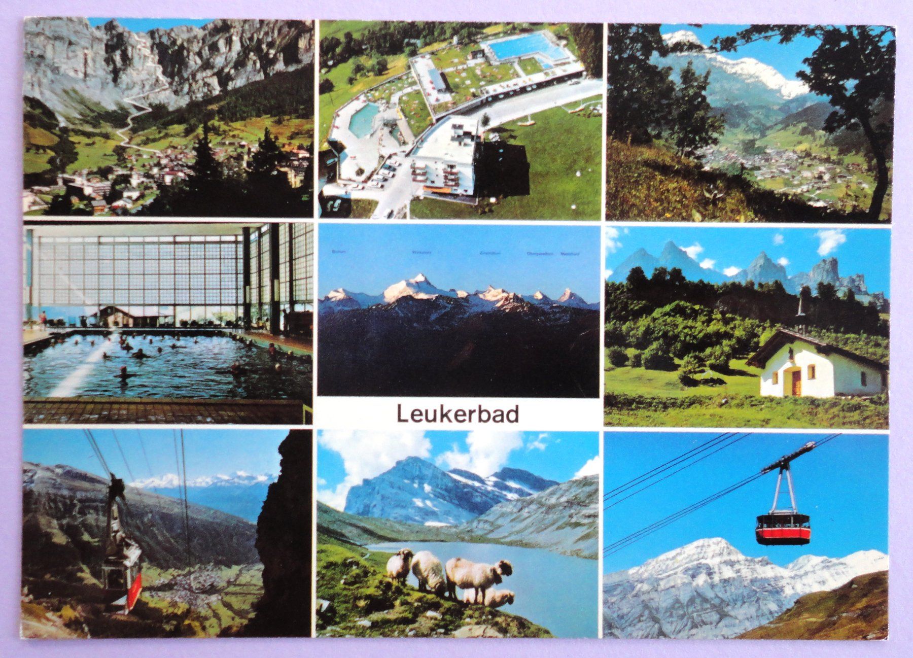 Cartoline postali: Leukerbad 1401 m, Loèche les Bains – Usato da Fétigny venduto da Billy2miny