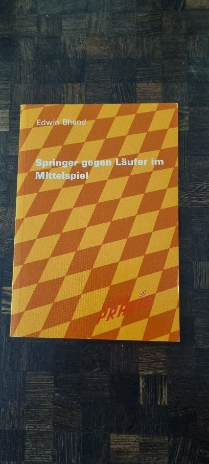 Bücher: Schachhefte von Edwin Bhend – Gebraucht aus Muttenz von Langerochade 1