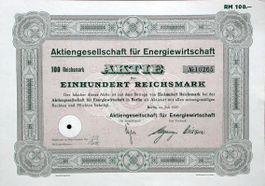 AG für Energiewirtschaft, Berlin - 1937