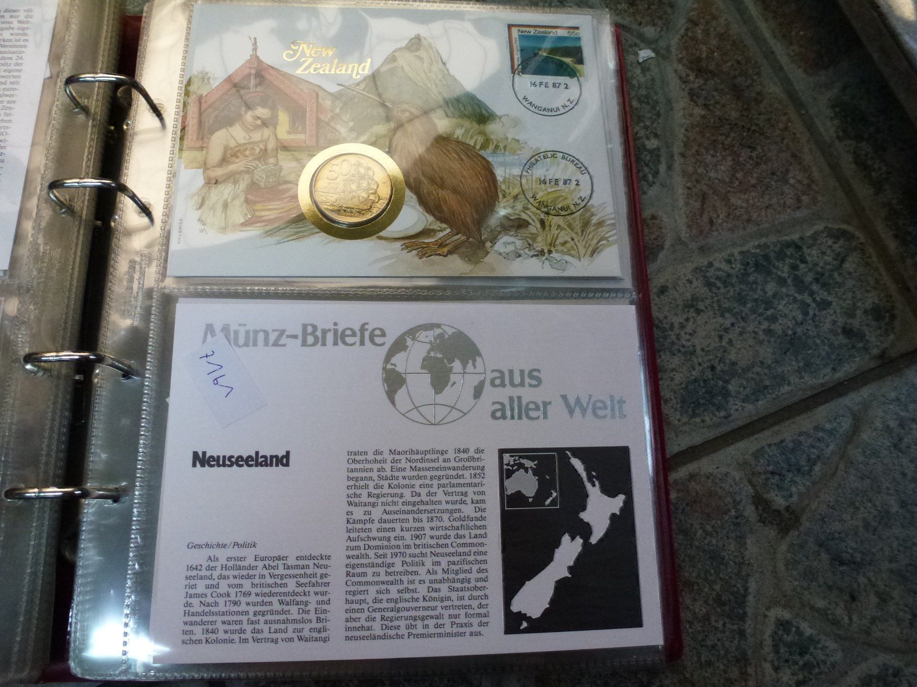 Tutti le monete: Münzbrief Neuseeland – Usato da Olten venduto da Disc-Verkauf