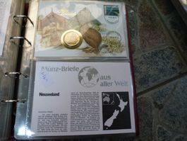 Münzbrief Neuseeland