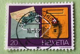 CH Briefmarken mit Gestempelt  