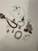 🔥AB 1.- FR. —  LOT Schmuck, div. Armbänder, Anhänger