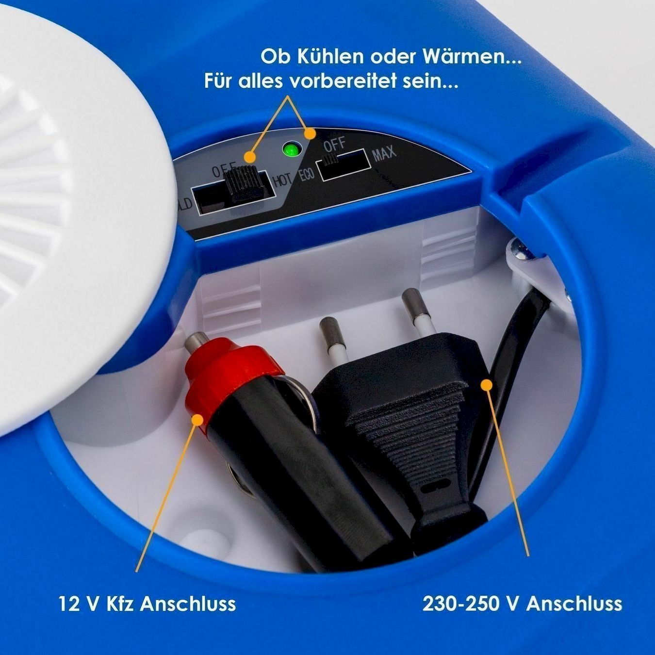 Cucinare, Mangiare & Bere: KESSER 40L Kühlbox 12V 230V BLAU – Nuovo e nell'imballaggio originale da Bottighofen venduto da zaap 4
