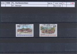 1998 FL, "Dorfansichten", ET - Stempel