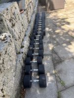 Kurzhanteln 30 kg-50 kg mit Hantelträger (Dumbbell Rack )