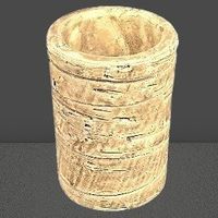 🌾🍂 Natürlich schön – Steinzeug-Vase mit Charakter ✨