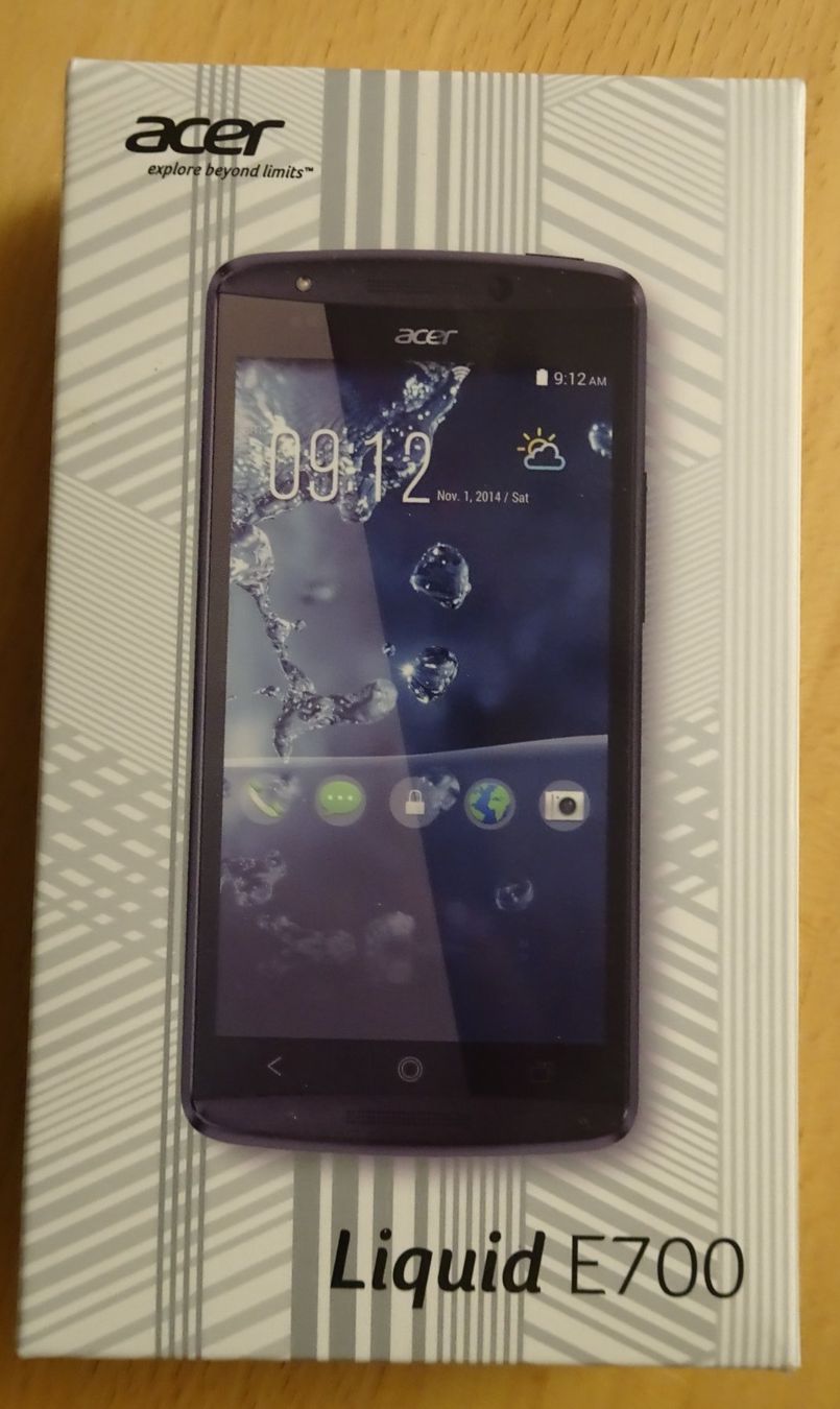 Acer Portables: Acer Liquid E700 Trio Triple-MicroSIM Android 4.4 Defekt – Défectueux à Kleindöttingen par Lupo_55