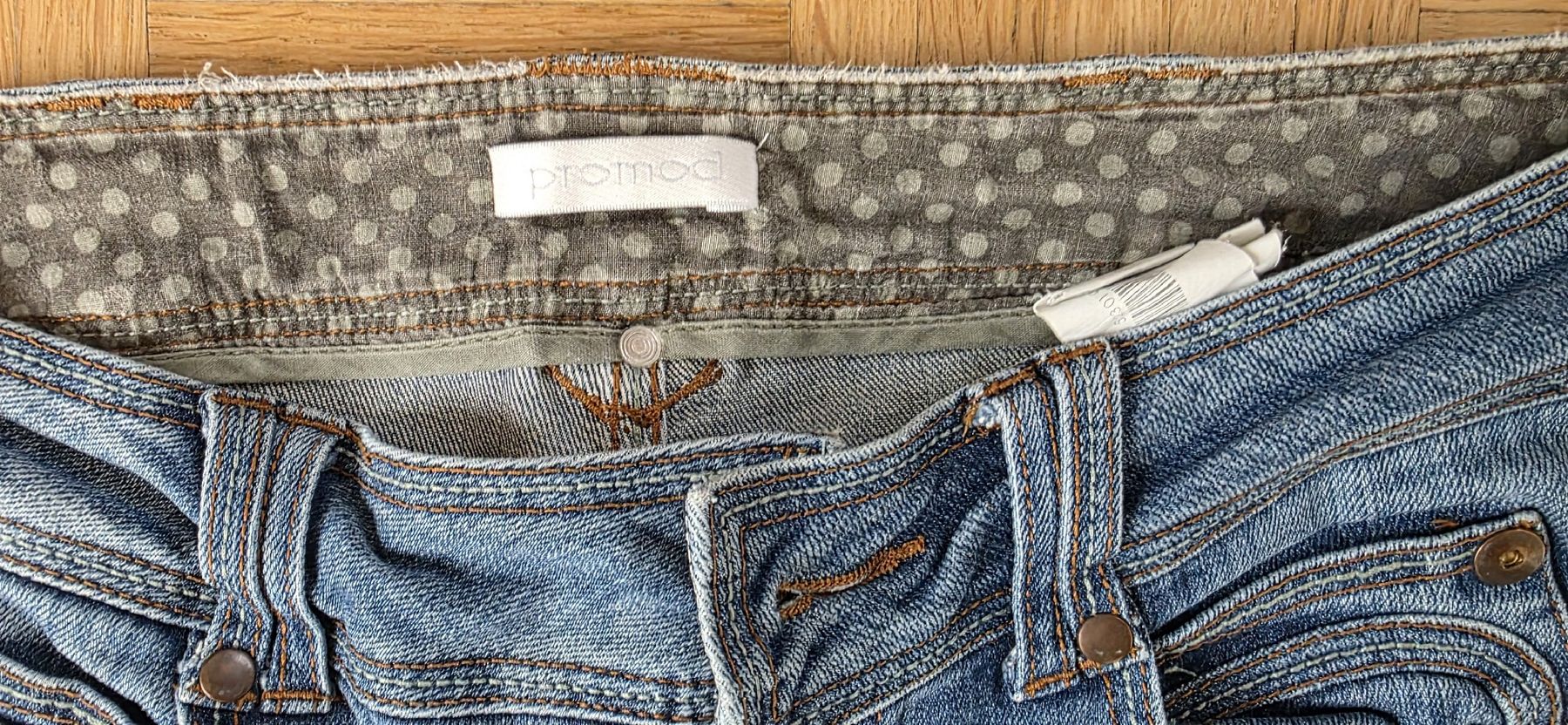 Promod Jeans: Jeans marque Promod taille 38 – Usato da Yverdon-les-Bains venduto da van_dq65 2