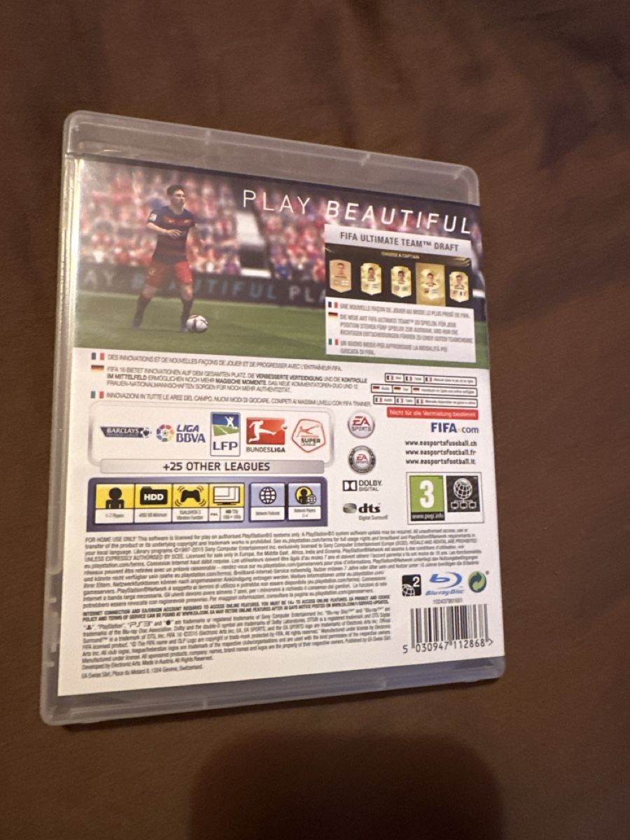 Giochi: FIFA 16 - PS3 – Usato da Le Lignon venduto da Crocogril 2