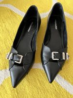 Philosophy di Alberta Ferretti Ballerinas Gr. 37 Leder Schwa