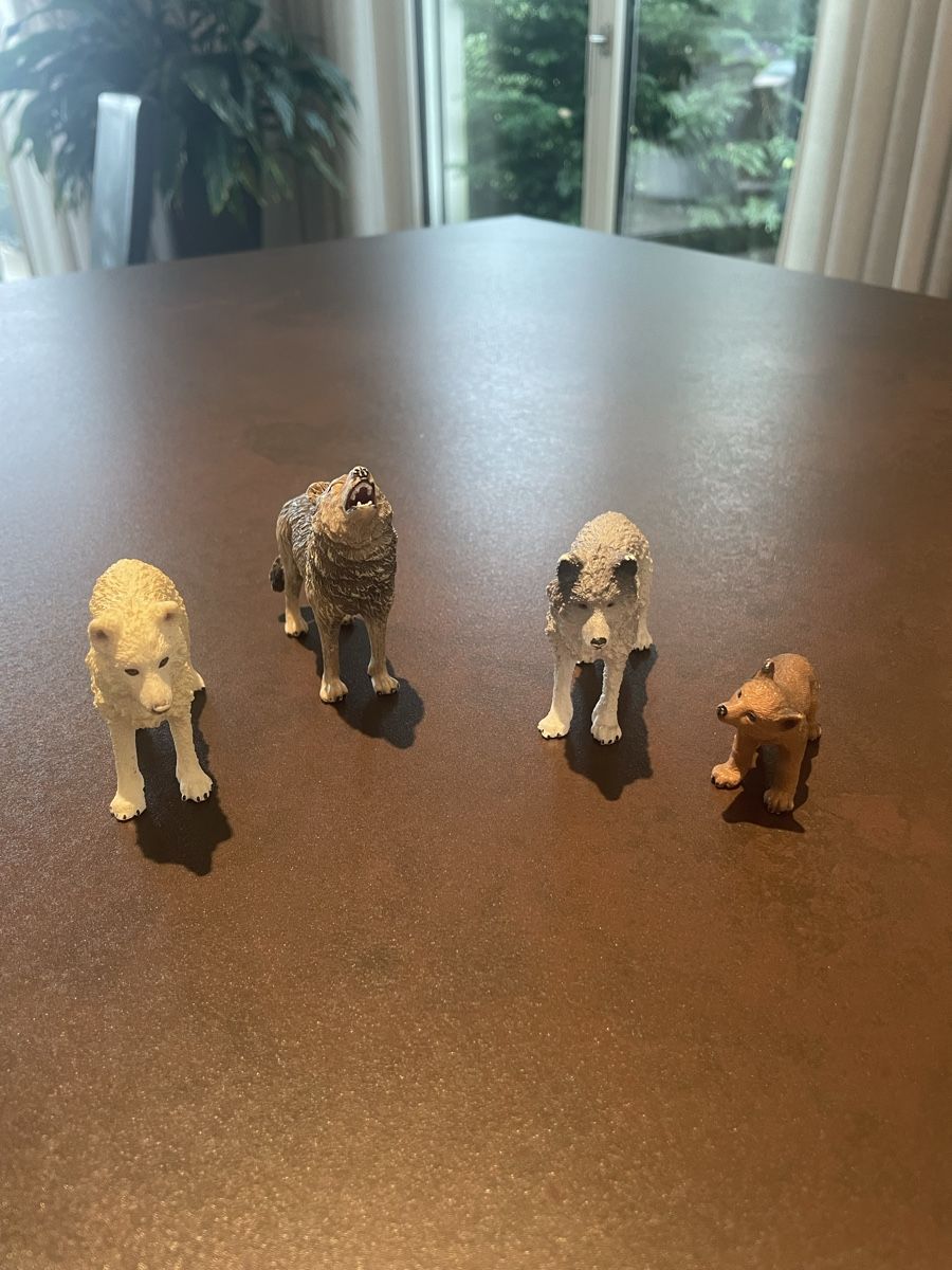 Schleich Statuette: Schleich Wolfsfamilie – Usato da Walchwil venduto da Pirib82 2