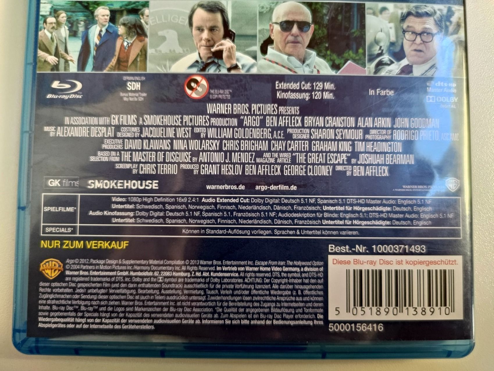 Tutti i DVDs: Argo – Usato da Liestal venduto da Kratzilla 3