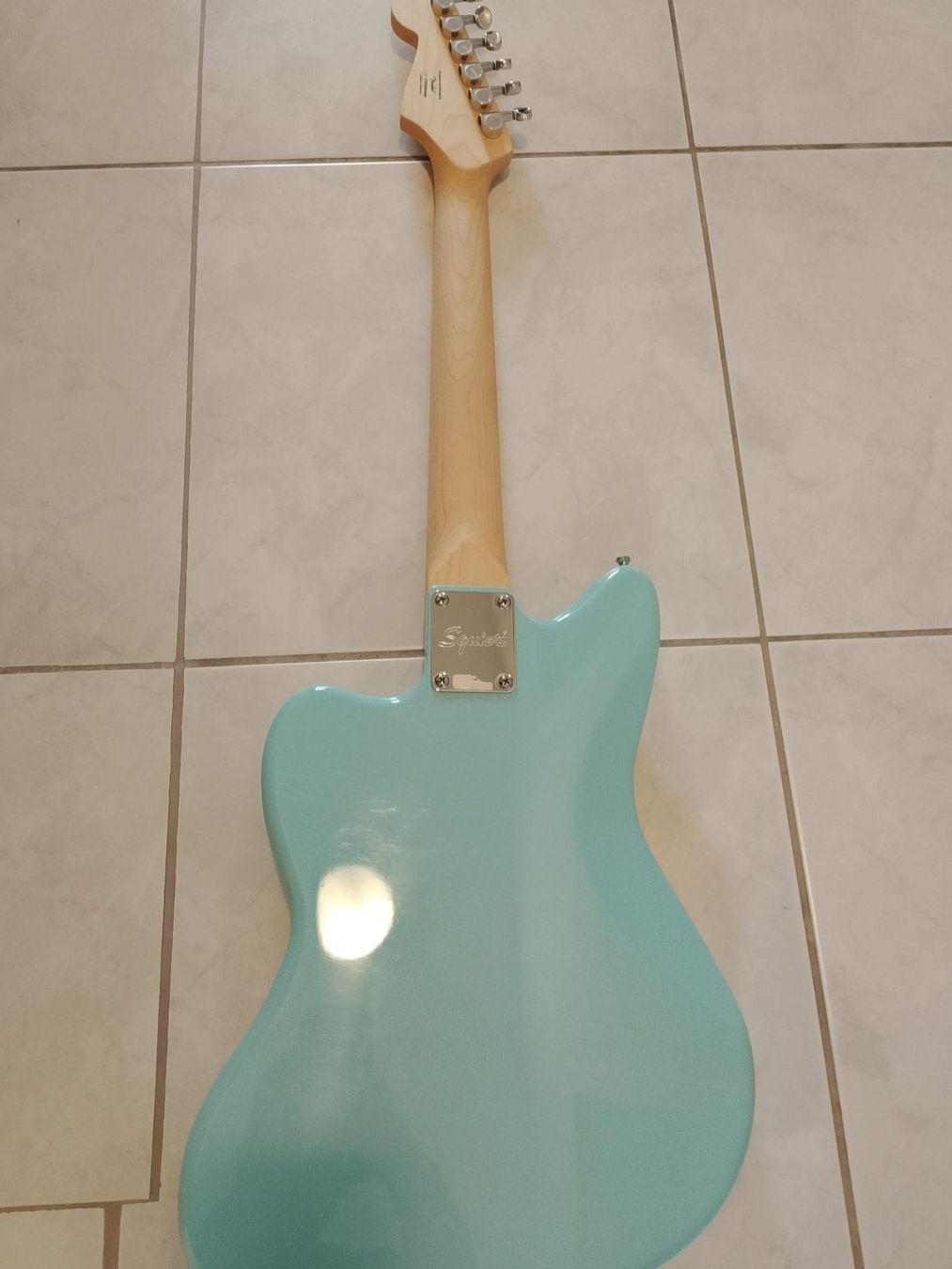 Squier Strumenti musicali: Starterset E-Gitarre Squier Mini Jazzmaster DBL Set – Usato da Scherzingen venduto da zwiggi1 2