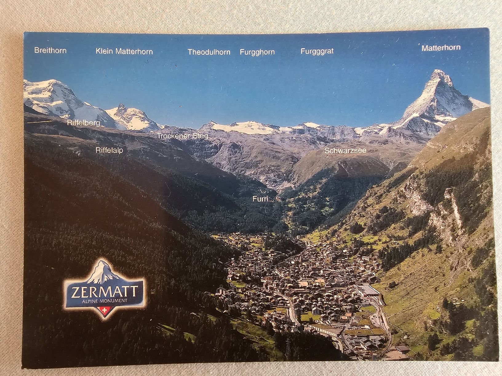 Cartes postales: Ansichtskarte Zermatt Matterhorn  – D'occasion à Bütschwil par Taranabo