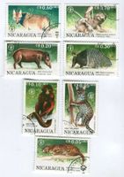 Briefmarken "Tiere". Nicaragua.