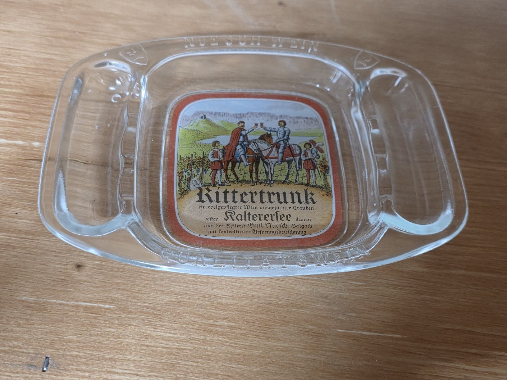 Portacenere: Glas Aschenbecher "Rittertrunk"  – Usato da Dorf venduto da Echo_Elements