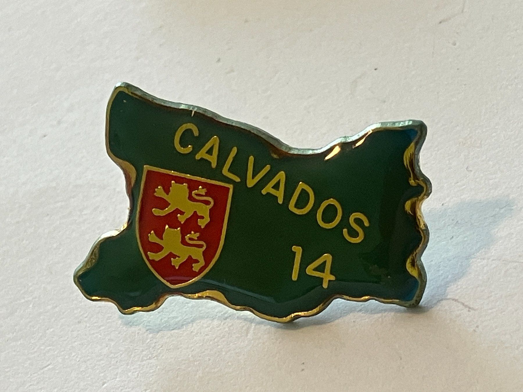 Placchette & Badge: 1 Pin Calvados 14 – Usato da Basel venduto da djwwpp