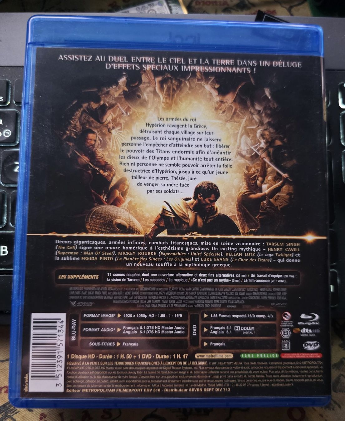 Tutti i DVDs: Les Immortels (2011) - Blu-ray + DVD – Usato da Semsales venduto da __Florian__ 2