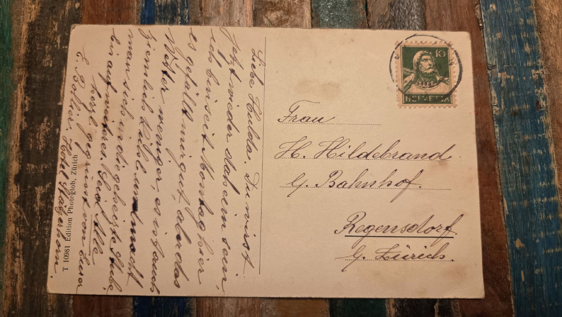 Cartoline postali:  Ansichtskarte Parpan – Usato da Arni AG venduto da Moth68 1