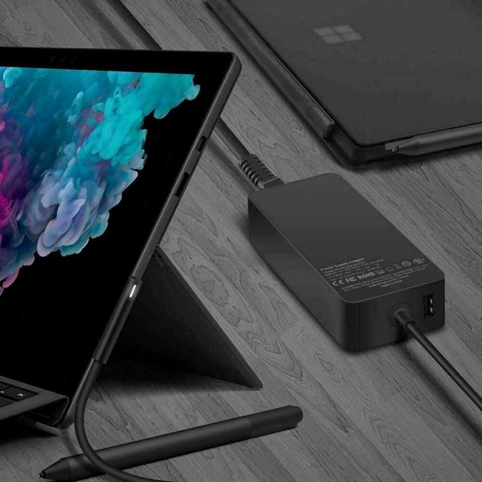 Ladegerät für Microsoft Surface Pro 3 4 5 6 7 1625 1724 1796 (Neu