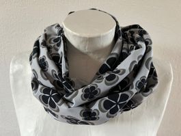 Loop -Schlauchschal - Baumwoll-Jersey - Handarbeit- Unikat