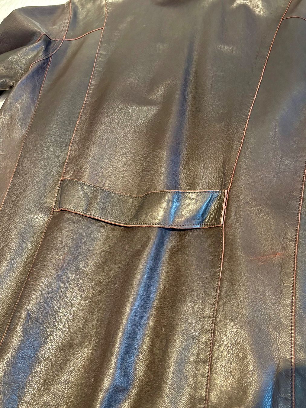 Cappotti: Leder Mantel – Usato da Lufingen venduto da pistacchioandmore 3