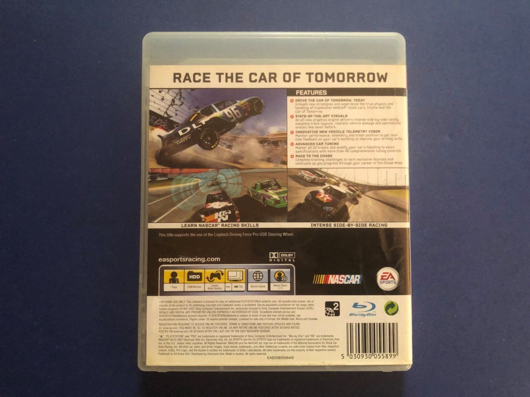 Sony Spiele: NASCAR 08 SPIEL FÜR PS3 – Gebraucht aus Hägendorf von Briansgameshop 1