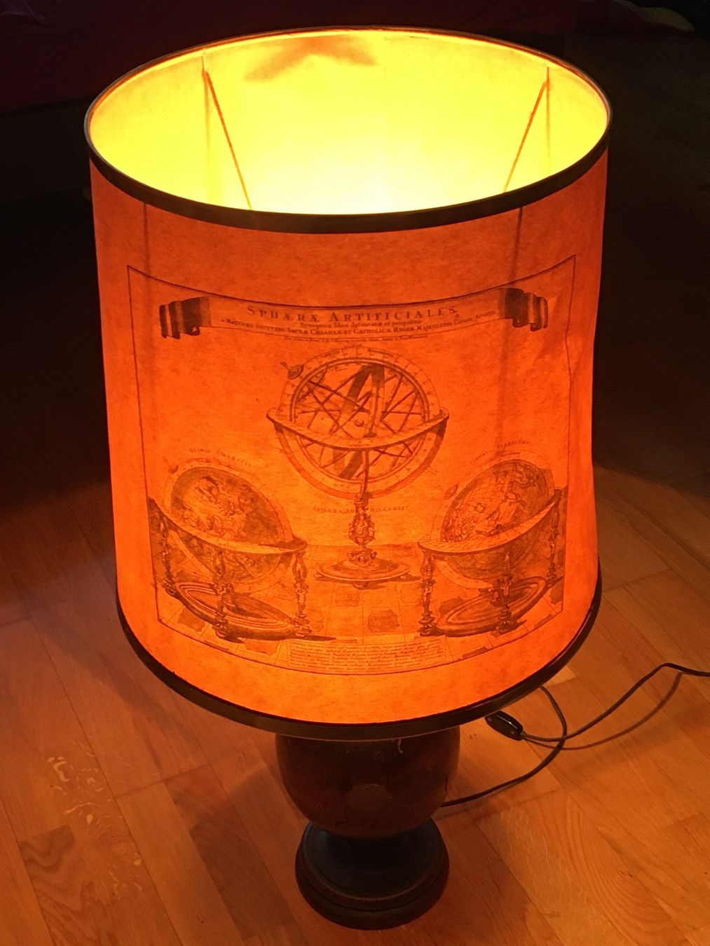 Lampen: Antike Globus - Tisch - Lampe „1867“ – Gebraucht aus Wangen b. Olten von Finolino28 5