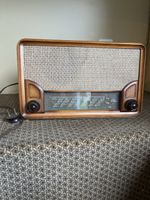 Vintage Röhrenradio Holzgehäuse braun gebraucht