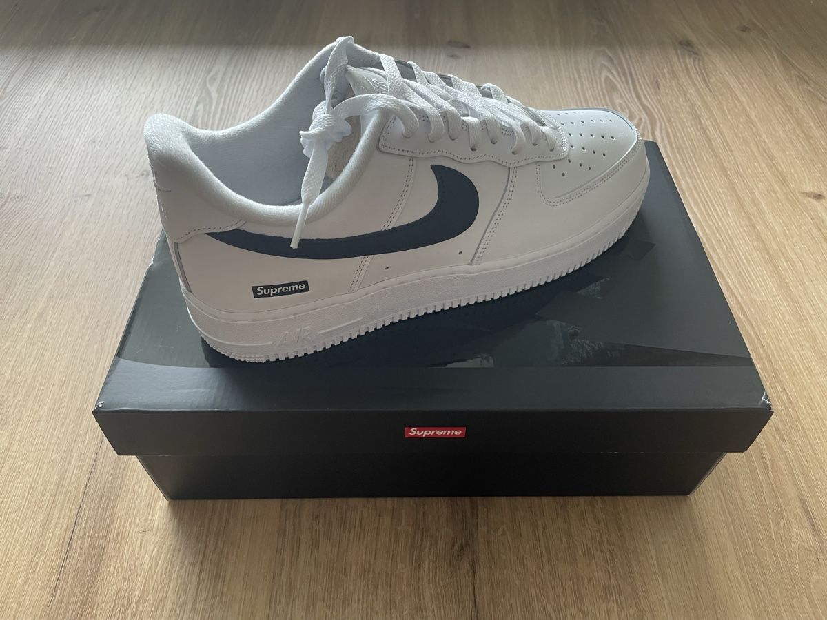 Scarpe da uomo: Supreme  Nike Air Force 1 White – Nuovo e nell'imballaggio originale da Niederuzwil venduto da Ferdi_Fuchs 1