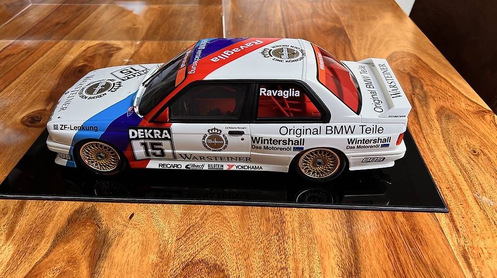 BMW Modellini d'auto: 1:12 Ottomobile BMW M3 E30 DTM – Usato da Rüti b. Lyssach venduto da Mosracing 1