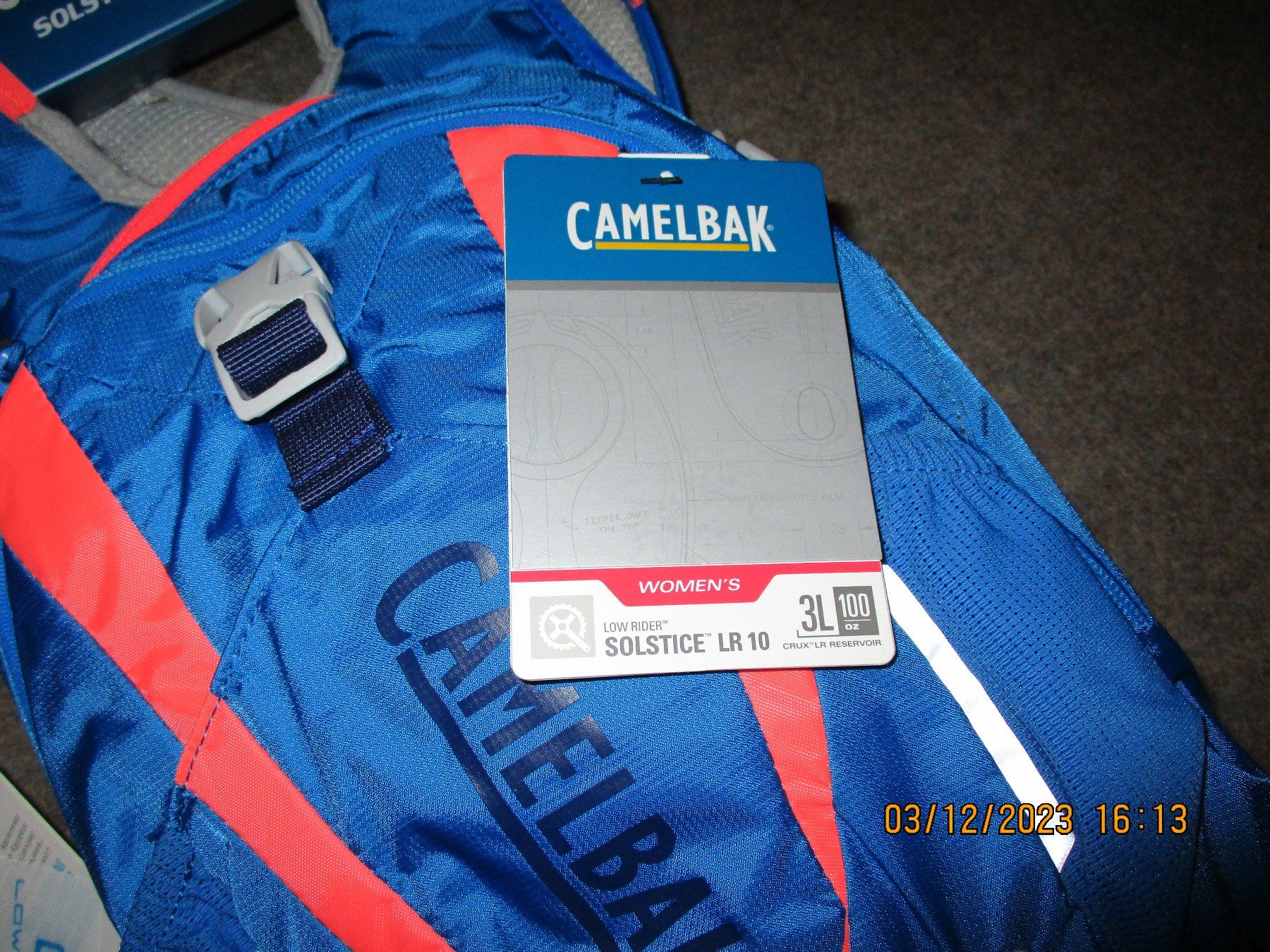 Camelbak Zaini: CAMELBAK SOLSTICE LR 10 TRINKRUCKSACK DAMEN – Nuovo e nell'imballaggio originale da Weissbad venduto da Usw63 2