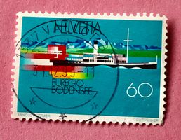 Nr. 845 LEBENSRAUM EUREGIO BODENSEE GESTEMPELT 1993   