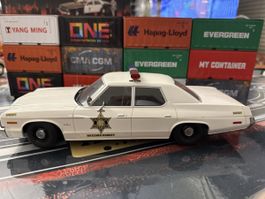  Dodge Sheriff Hazzard County weiss Polizeiauto